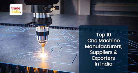 cnc machine manufacturing company in india|largest cnc manufacturer in India.